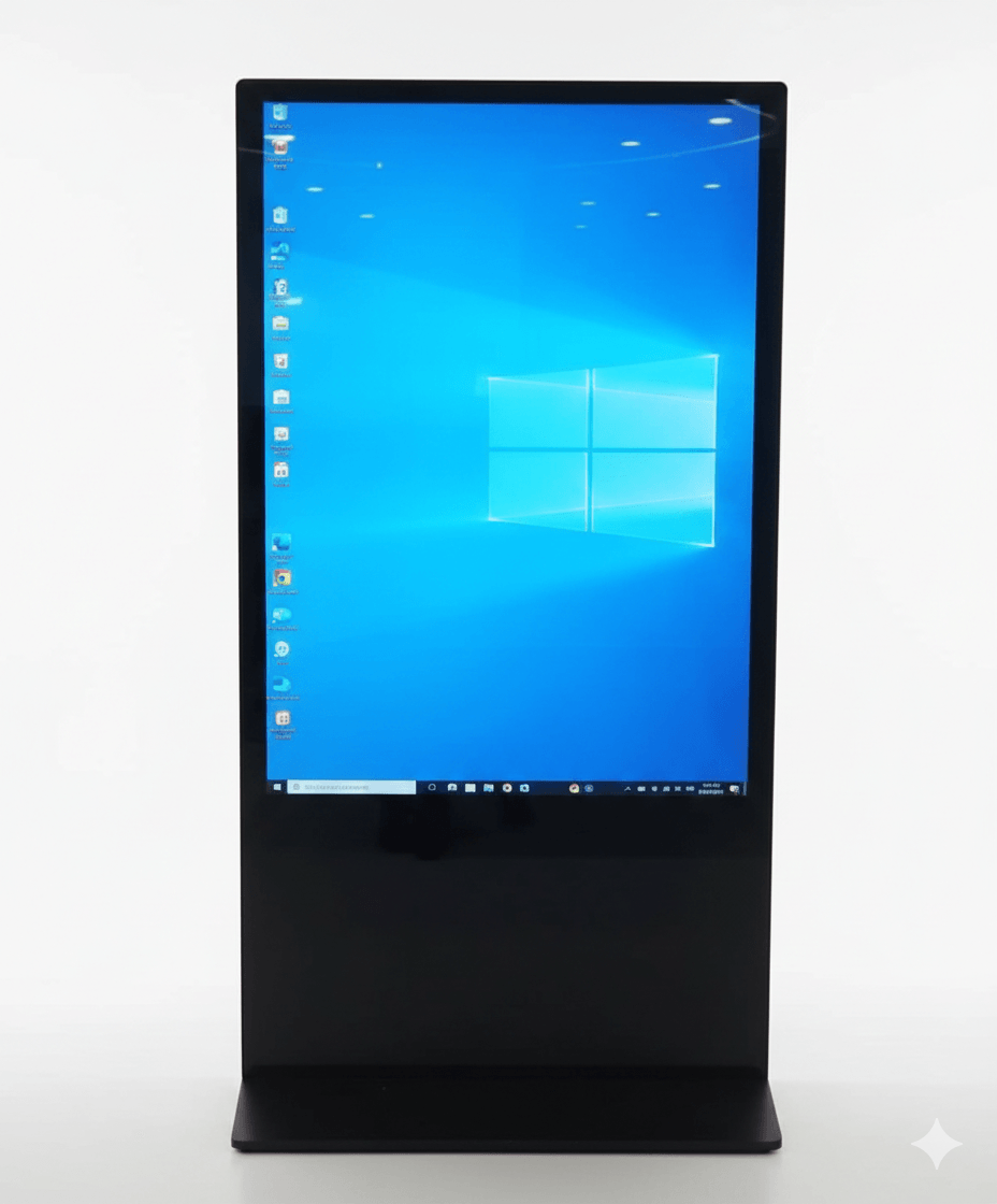 Торговый центр — вертикальный LED экран