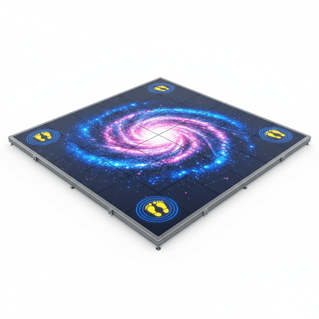 Active Floor P4.8 — LED экран Real Focus