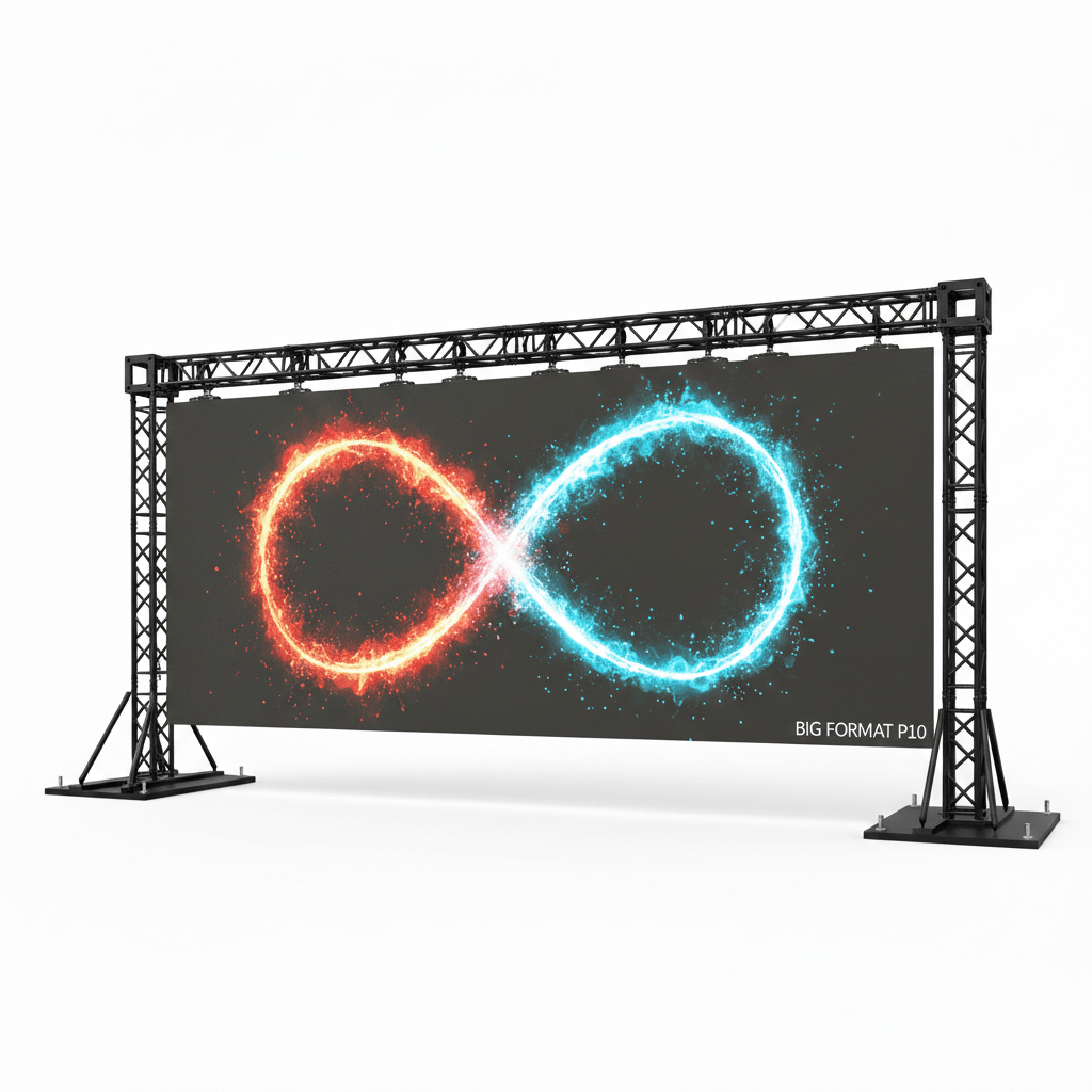 Big Format P10 — LED экран Real Focus