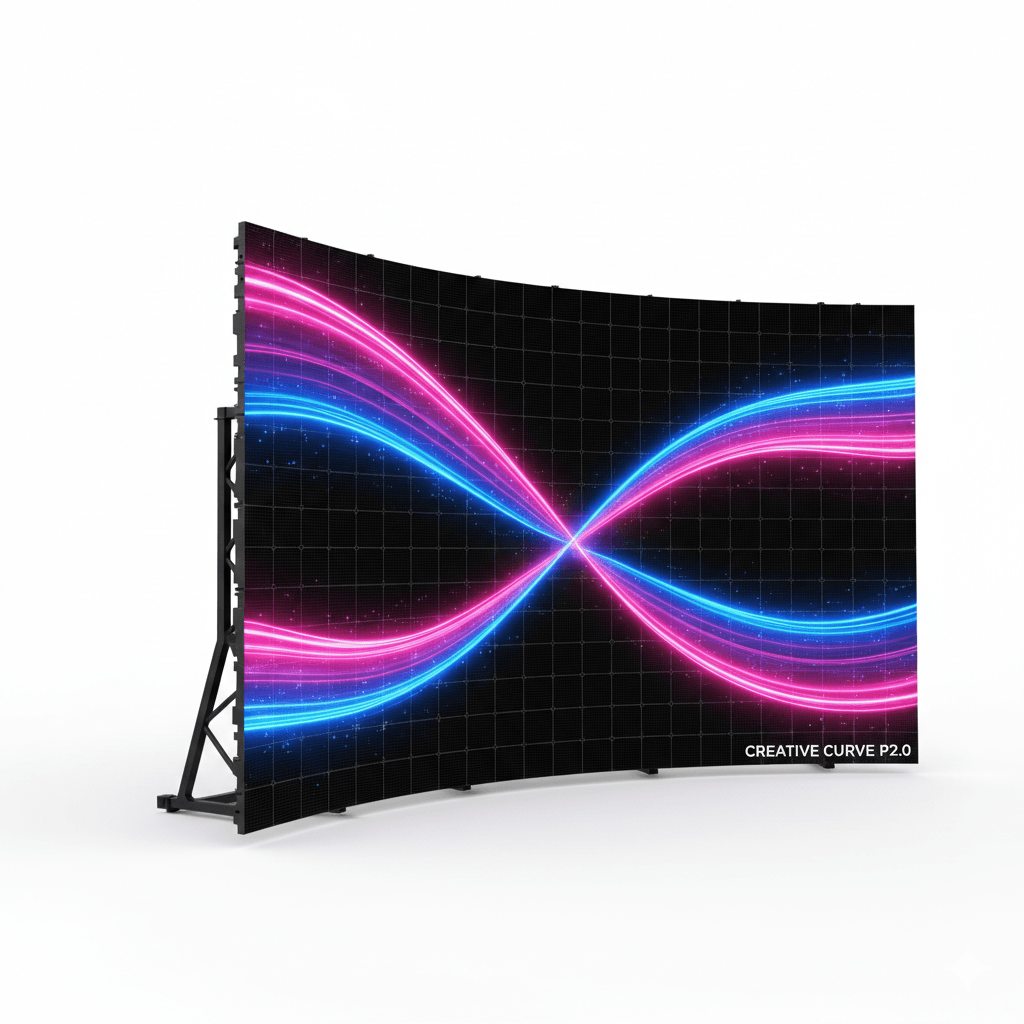Creative Curve P2.0 — LED экран Real Focus