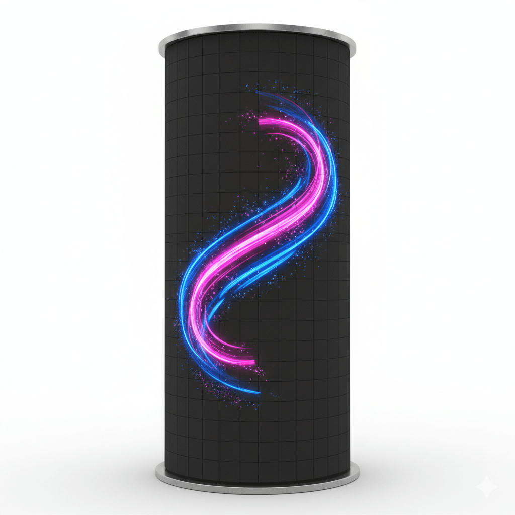 Cylinder Pro P2.0 — LED экран Real Focus