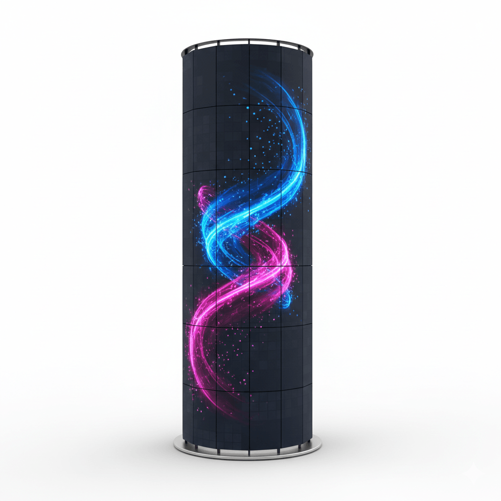 Cylindric Pro P2.5 — LED экран Real Focus