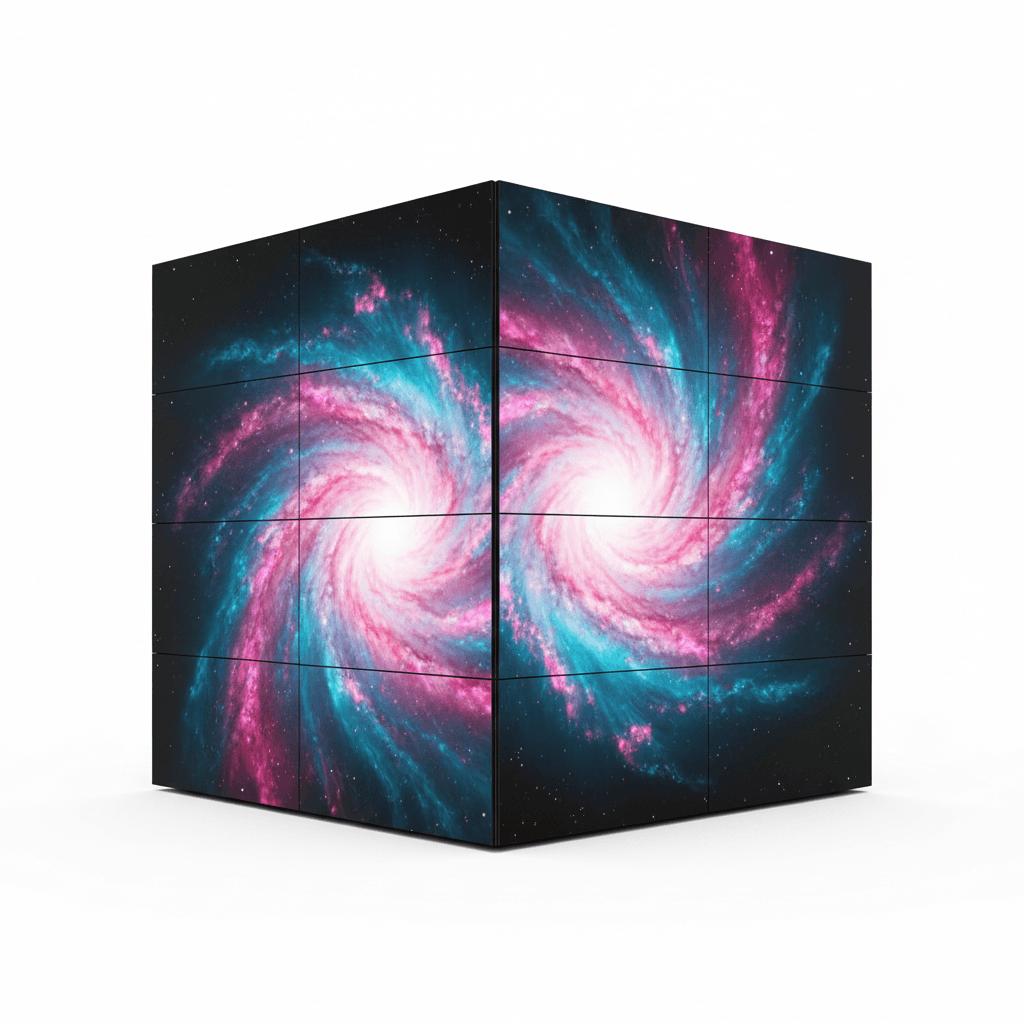 Giant Cube P4.0 — LED экран Real Focus