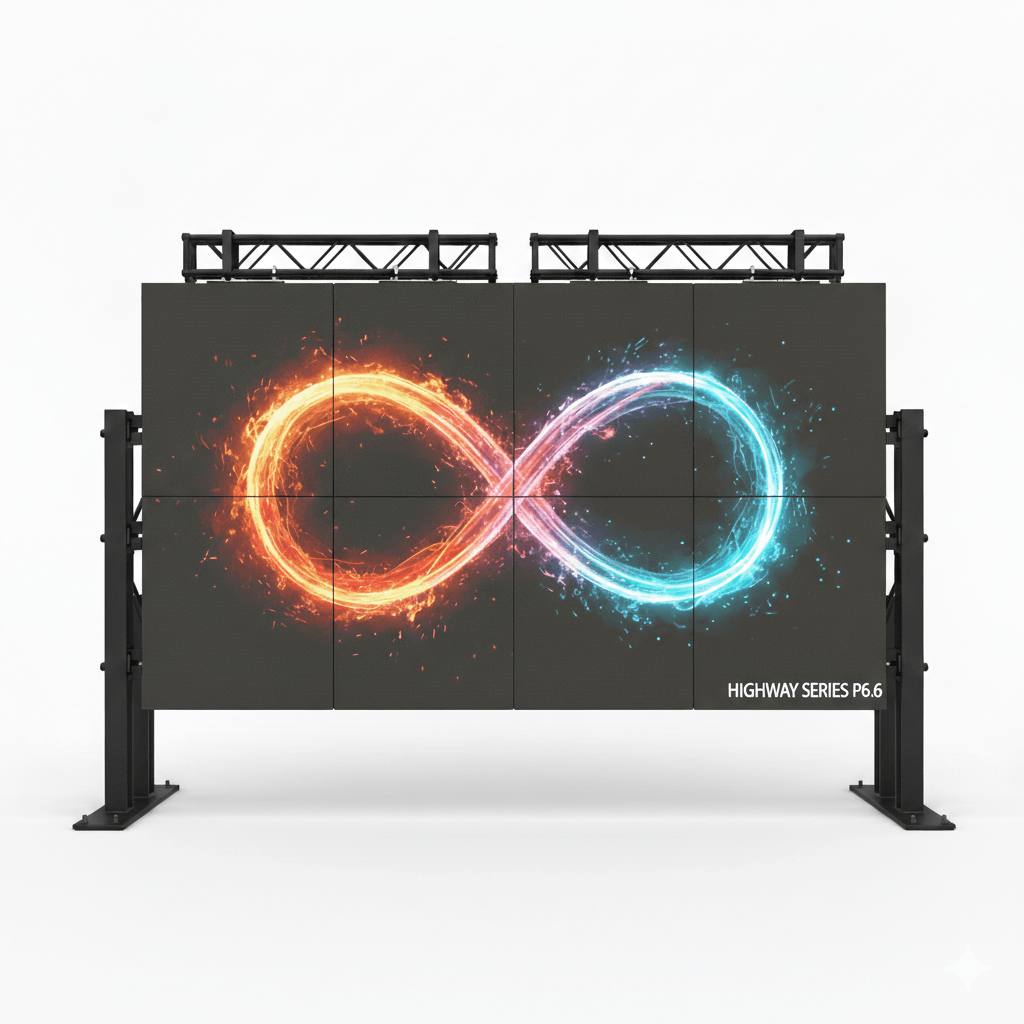 Highway Series P6.6 — LED экран Real Focus