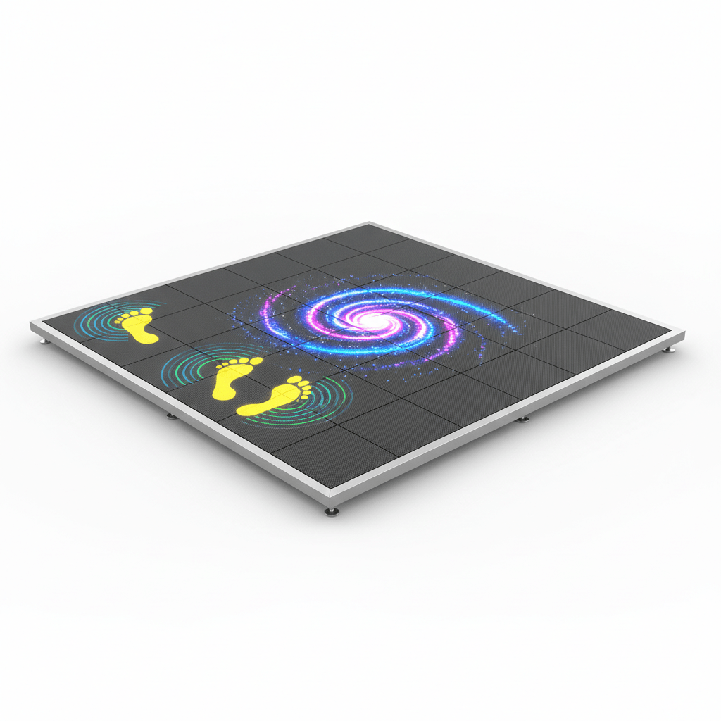Magic Floor P3.9 — LED экран Real Focus
