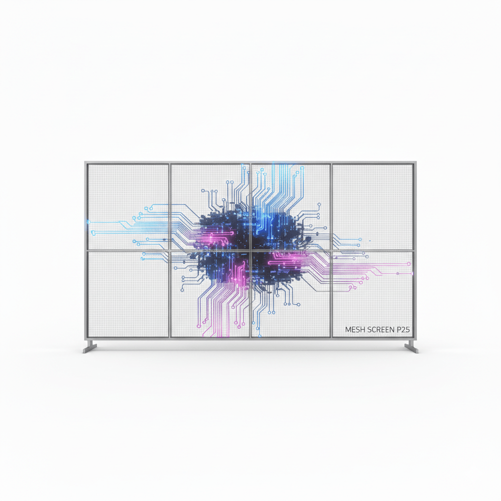 Mesh Screen P25 — LED экран Real Focus
