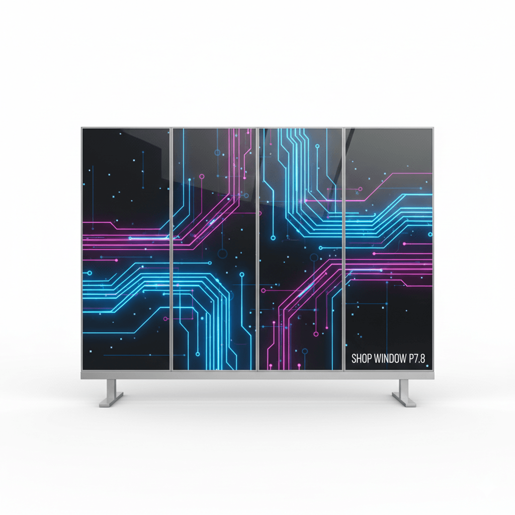 Shop Window P7.8 — LED экран Real Focus