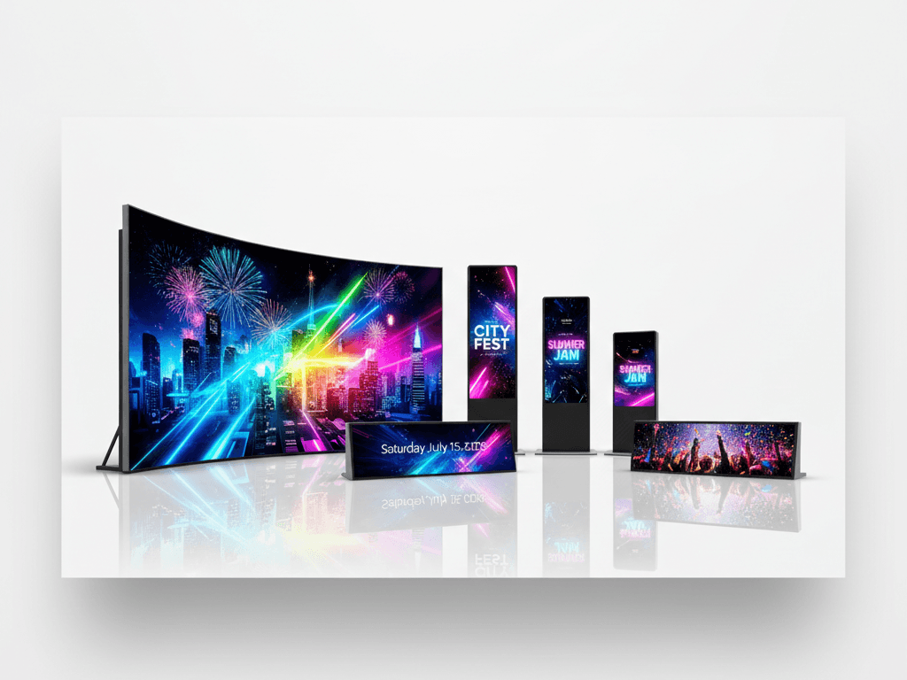 LED экраны для уличных мероприятий