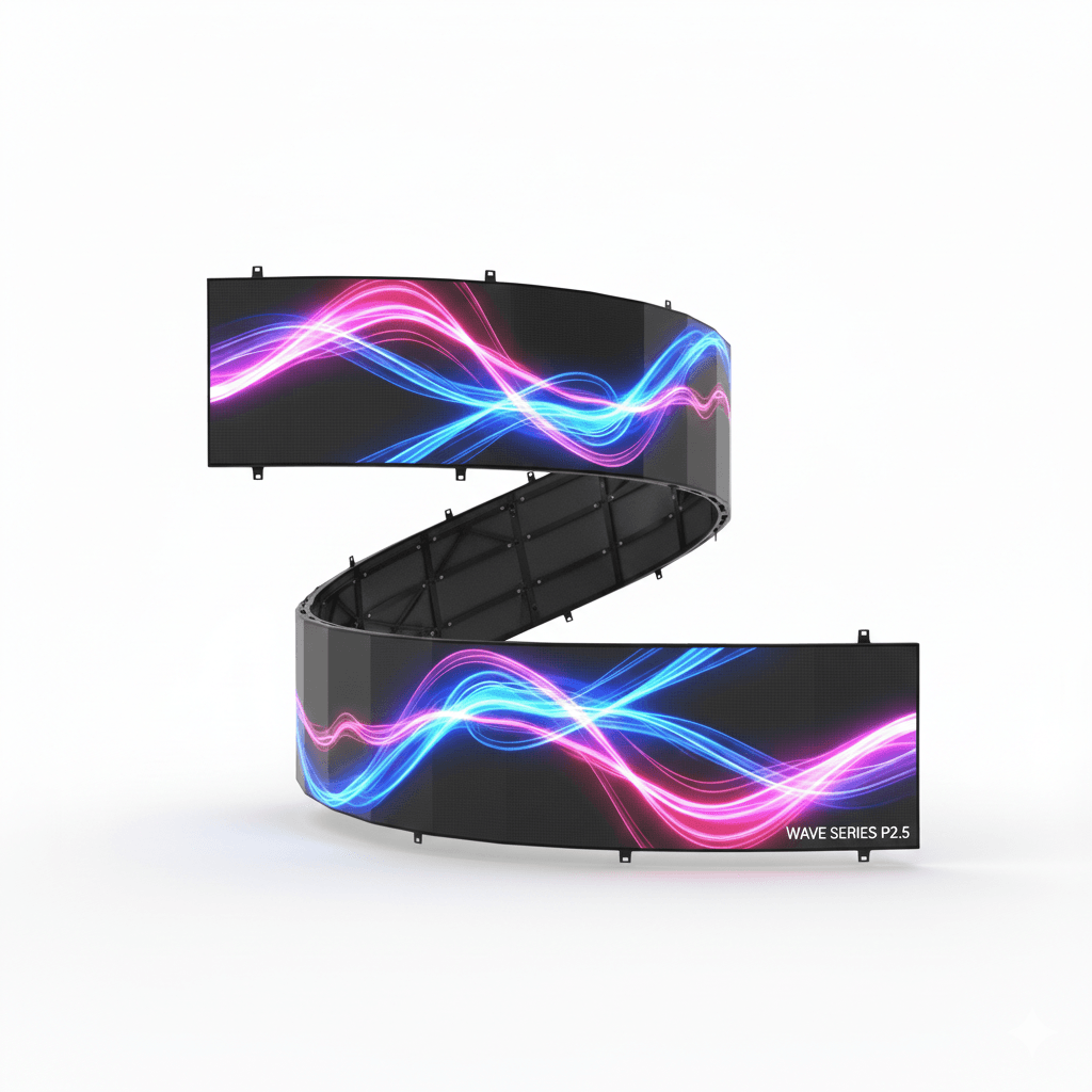 Wave Series P2.5 — LED экран Real Focus